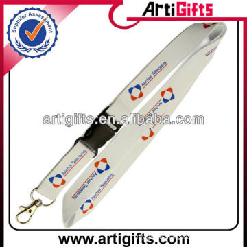 factory white color cool design accessories lanyard
